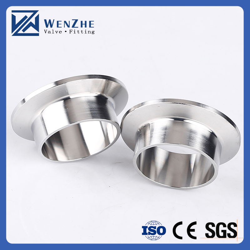 RTS 304/316L Stainless Steel Sanitary Food Grade Clamped Ferrule for Quick Pipe Joint