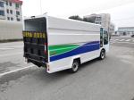 Four Wheel Closed Barge Truck Garbage Transport Truck Sanitation Truck New
