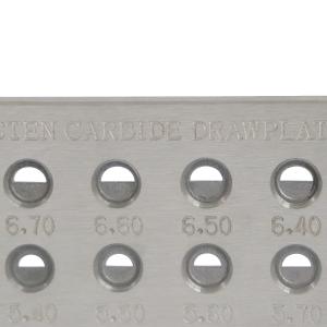 China Round Shape Jewelry Accessories Tools Tungsten Carbide Wire Drawplate wholesale
