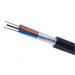 Aluminium Tape G652D 6 Core Single Mode Armoured Fiber Optic Cable