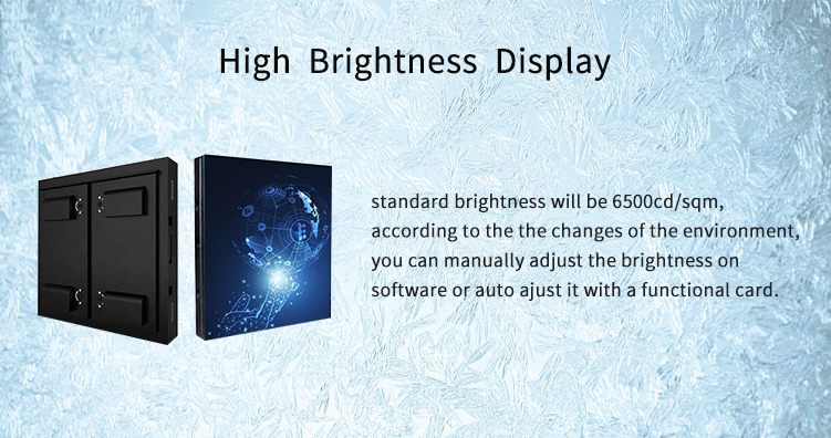 P5 P6 P8 P10 LED Video Wall Full Color For Outdoor Advertising