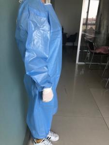 China Eco Friendly Disposable Isolation Gown Non Woven Fabric Material wholesale