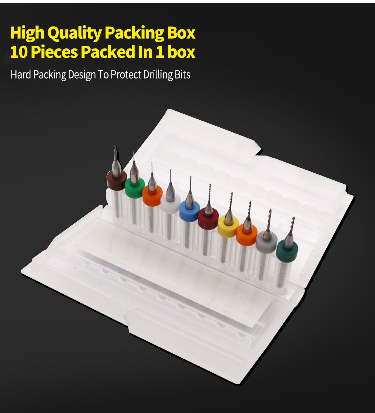 PCB FPC Tungsten Circuit Board Drill Bits 0.15mm 0.25mm 0.30mm​