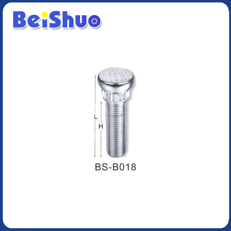 high strength flange hex head Benz wheel bolt with half thread