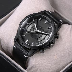 China Multipurpose Mens Black Metal Watches scratchresistant wearresistant wholesale