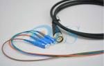 4 Core Male Fiber Optic Cable Assemblies / Outdoor Cable Assembly