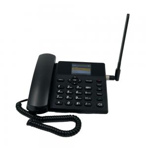 China 4G High Definition Voice LTE Desk Phone MP3 FM Radio SMS With Dual Sim Card wholesale