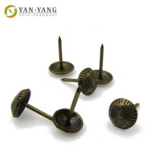 China Iron Upholstery Furniture Nail Sofa Decorative Nails with round head wholesale