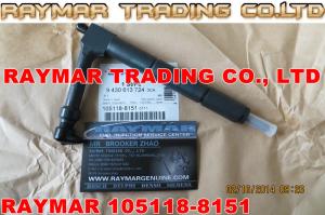 China ZEXEL Fuel injector 105118-8151 9430613724 for NISSAN 16600VK500 wholesale