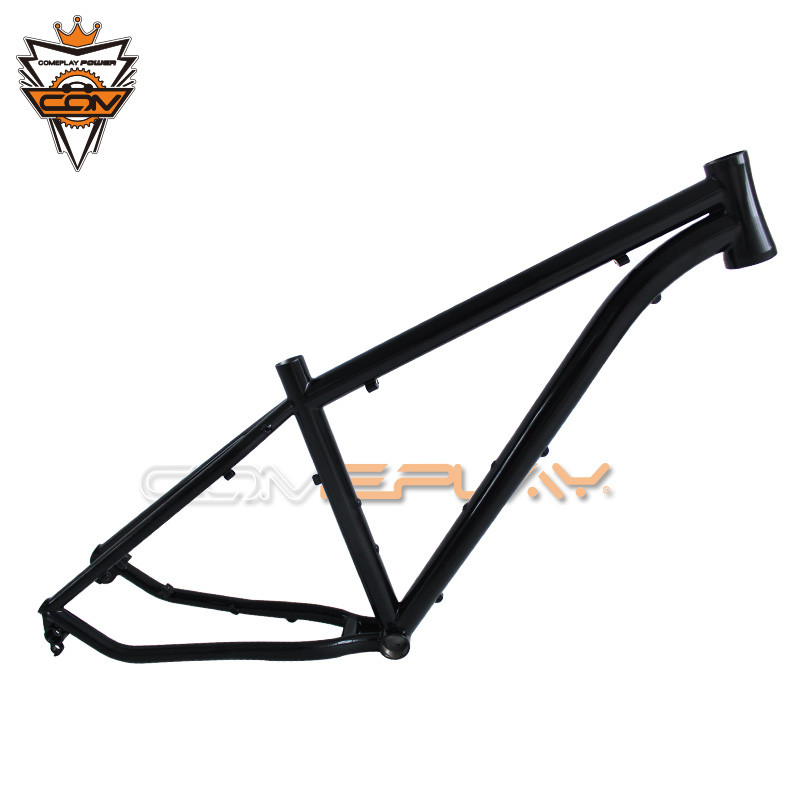 Alloy Titanium MTB Frame Thru Axle 142mm Hub Space BB68 PVD Black Edition