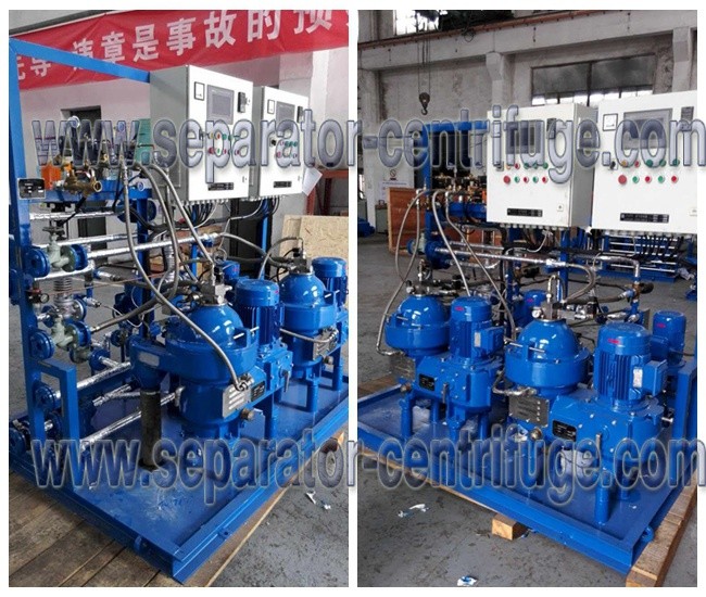 Peony Automatic Full Discharging 3 Phase Centrifugal Fuel Oil Separator