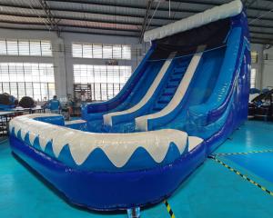 China Double Side PVC Tarpaulin Inflatable Pool Slide For Advertisement wholesale