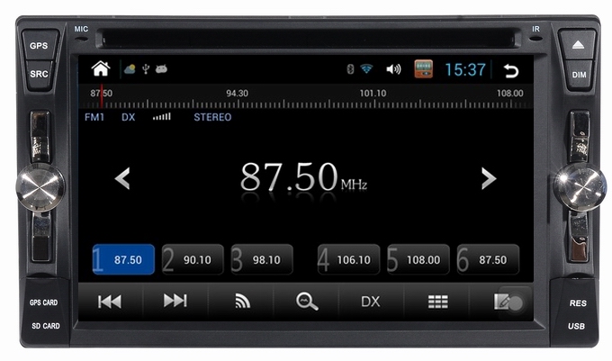 Ouchuangbo car DVD multimedia gps radio android 4.2 OS suport 4 core 1024*600 HD screen
