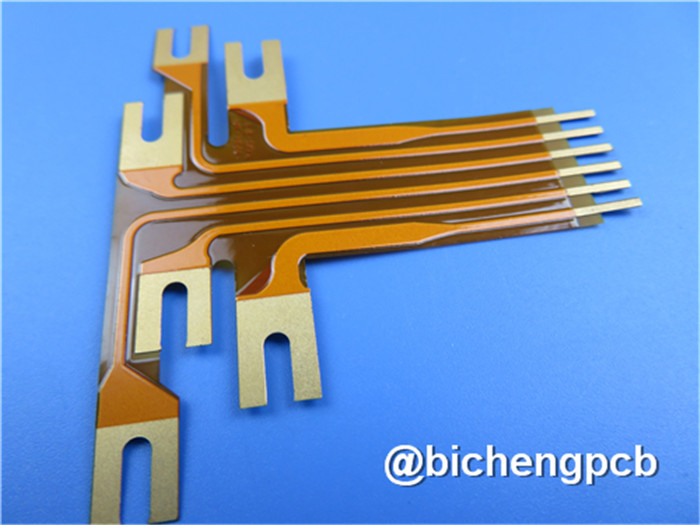 Heavy Copper Flexible PCB Built On Polyimide with 2 oz Copper