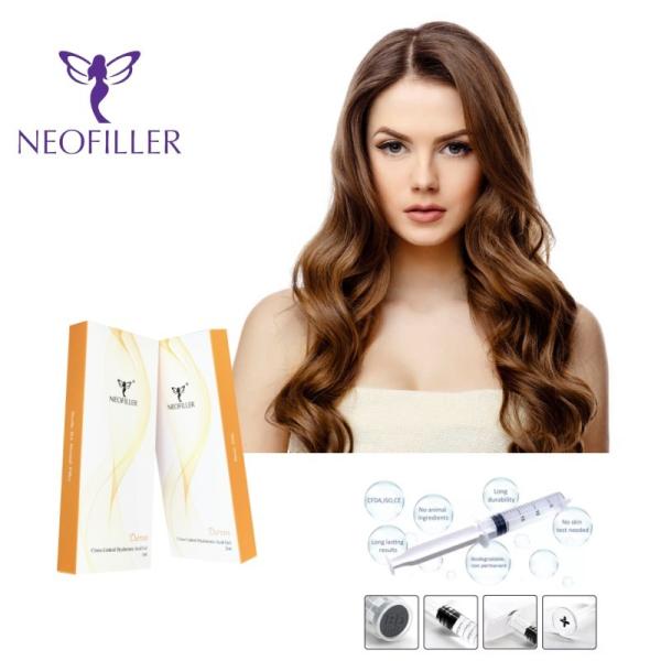 Smooth Transparent Cross Linked Hyaluronic Acid Dermal Filler