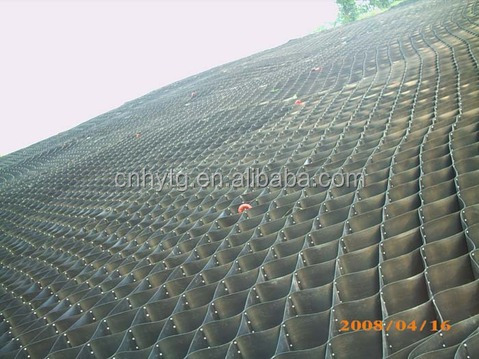 HDPE Geocell Gravel Stabilizers for Retaining Wall Reinforcement and Slope Protection
