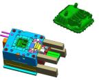 Steel Material Plastic Injection Molds In Automotive Industry Interior