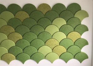 China 100% Polyester Fiber 3d Acoustic Felt Tiles Cubic Panel For Wall Decoration wholesale