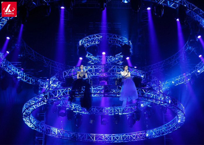 Concert Lightweight Dj Light Stand Truss Aluminum Truss Systems