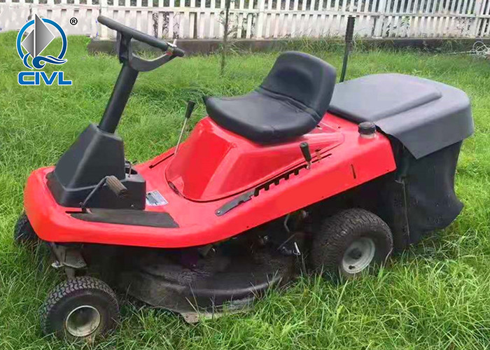 Four Wheel 30 Inch Weed Trimming Lawn Mower / Riding Lawn Mower / Rear Grass Collector Ride - On Lawn Mower Rider
