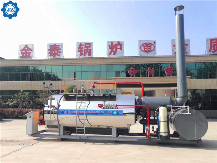 1000 Kg 1 Ton Natural Gas Fired Steam Boilers Horizontal For Food Sterilization