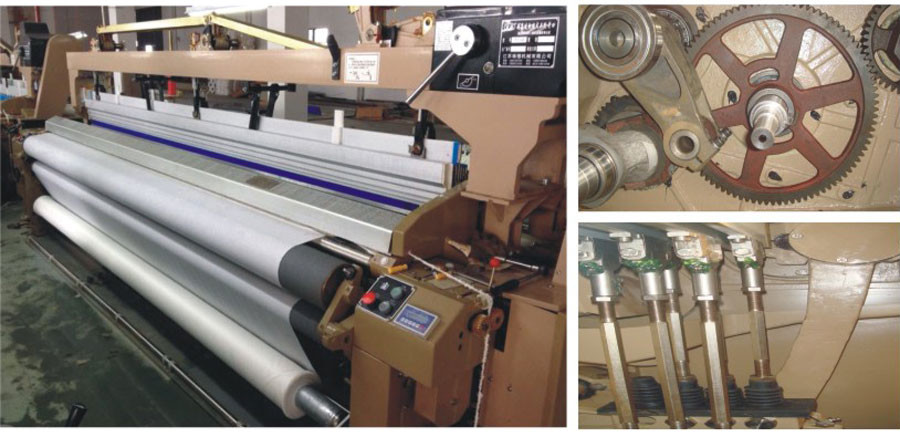 Plain Shedding Textile Weaving Water Jet Loom 190cm 2 Colors