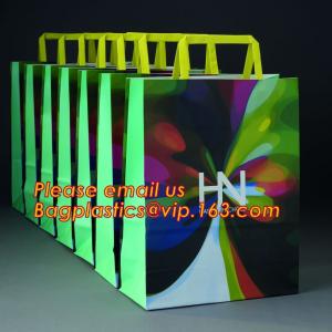 China Wholesale Custom Personalized Large Luxury Gift Shopping Carrier Black Paper Bags With Your Own Logo, BAGEASE, BAGPLASTI wholesale
