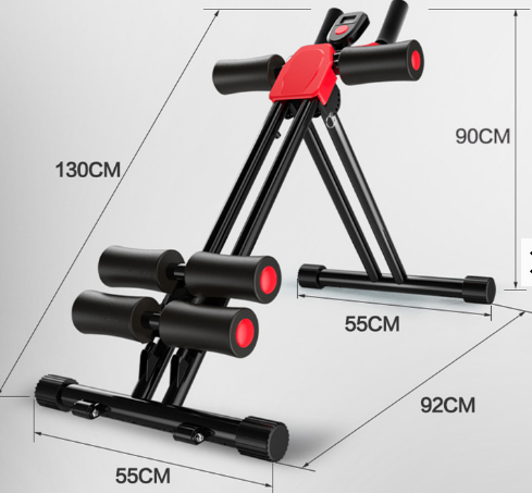 Home Abdominal Training Beauty Waist Exercise Machine Steel Material