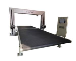 China Double Vibrating Foam Cutting Machine High Speed Knife Cutting Machine wholesale