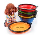 Large 80g Pet Feeder Bowl 1100ml Collapsible Water Bowl