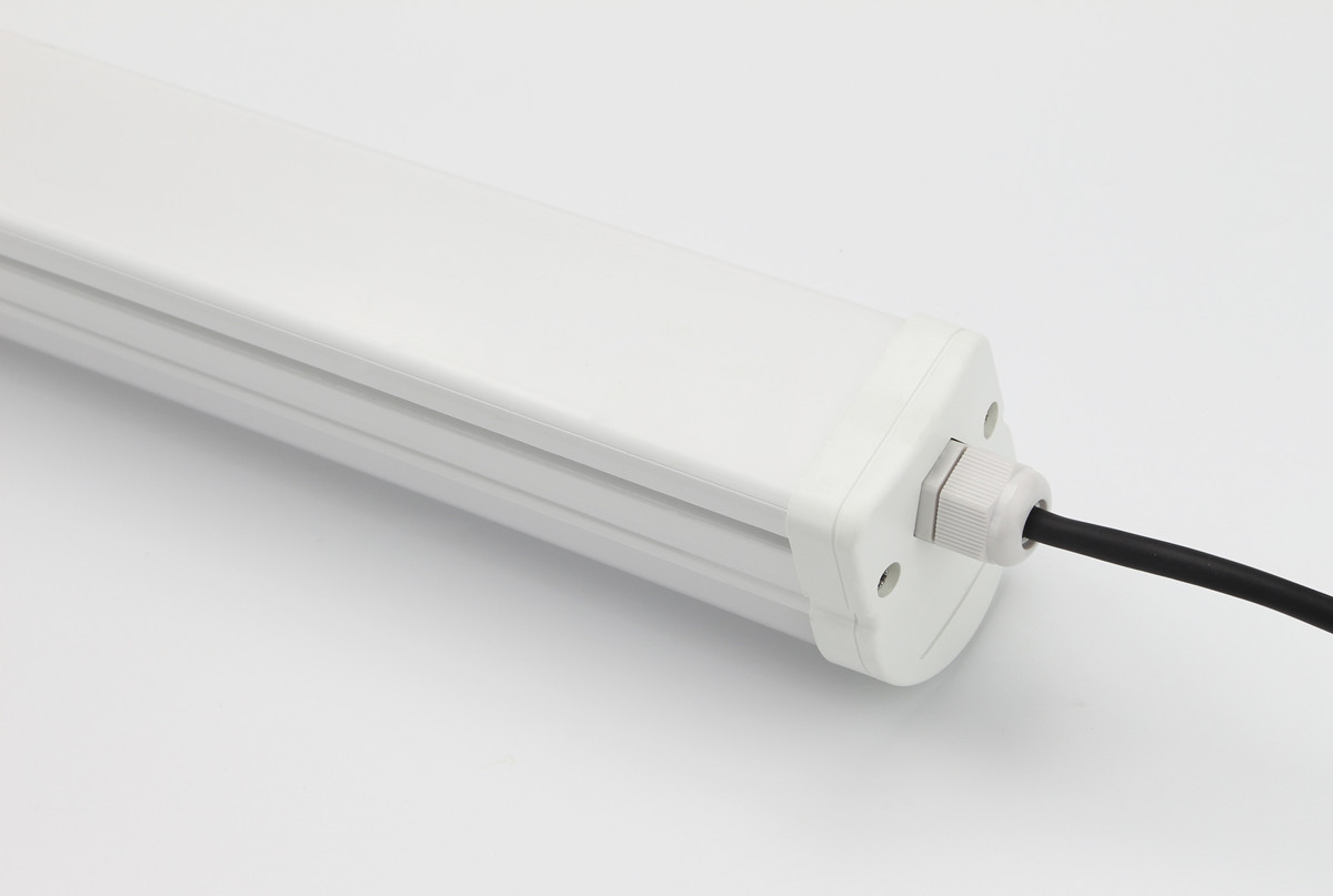Natural White LED Batten Light,extrusion mix material case,SMD 2835 0.2W LED Chips