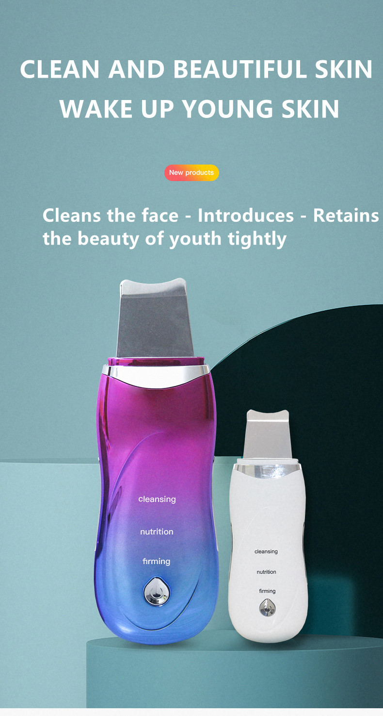 Electric Galvanic Ultrasonic Skin Cleanser Rechargeable