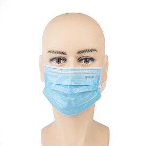 China anti vrus Blue 95% Breathable 3 Ply Disposable Face Mask wholesale