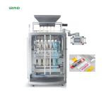 Granule Sachet Packing Machine Automatic Back Sealing Multi Line BK680