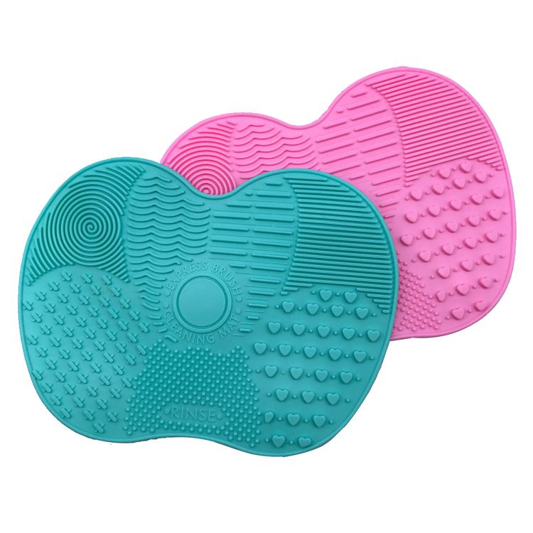 Easy Cleaning Silicone Makeup Tool Mat Anti - Oxidation With Suction Cup