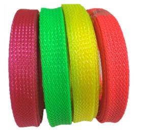 China Colorful PPET Expandable Braided Sleeving , Flexible Electric Cable Sleeve Management wholesale