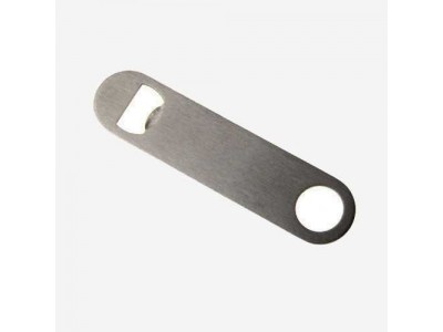 Bar Blade Stainless Steel Bottle Opener,Custom cheap promotion gift, die punching stainless steel flat beer bottle opene