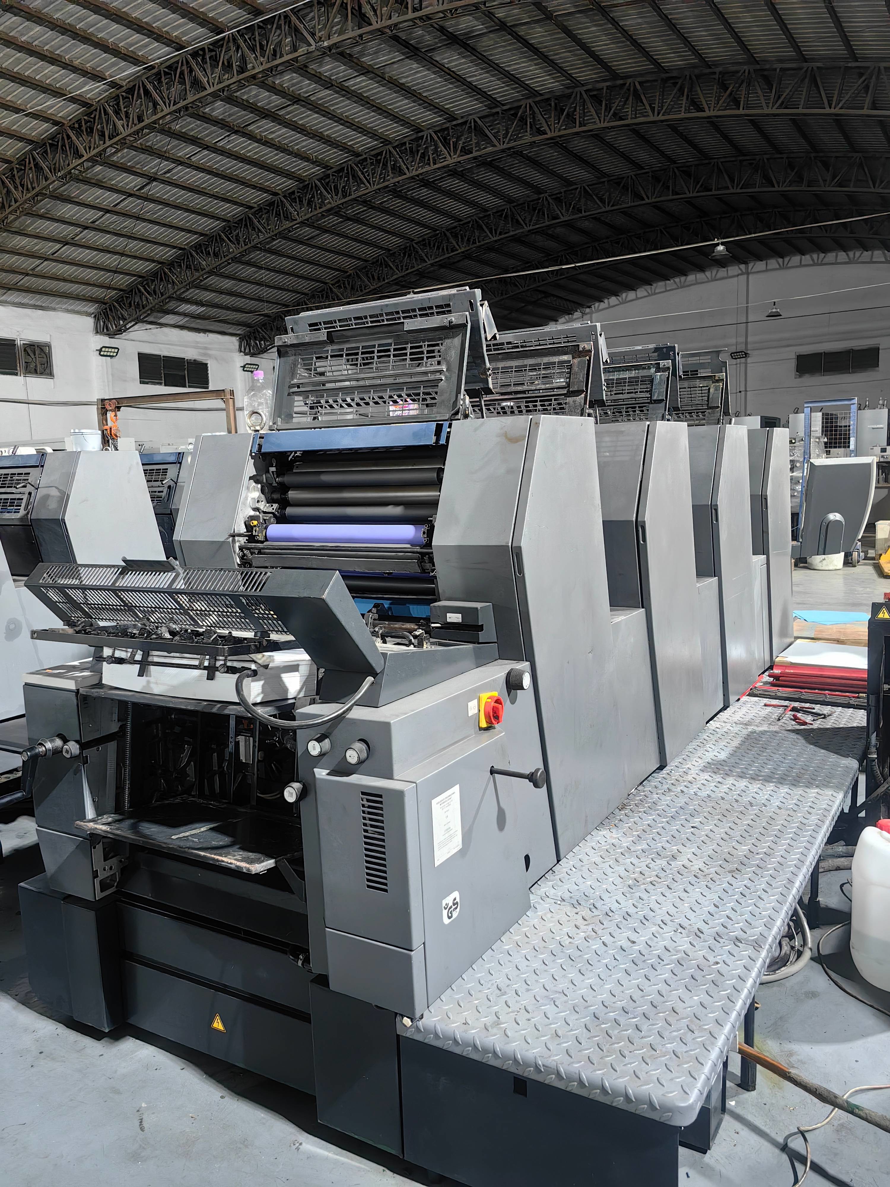 Offset GTO52-4 Press Heidelberg Printing Machine 52*36cm