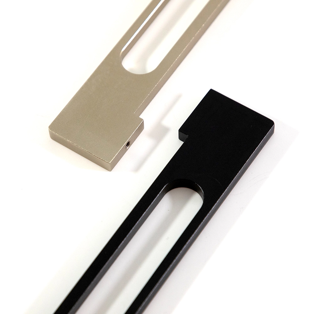 247mm Customized Polished Silver Aluminium Cabinet Handle For Kitchen
