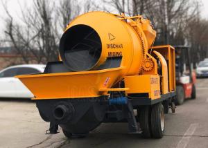 China 40m3 Hydraulic Trailer Mounted Concrete Pump Mobile Concrete Piston Pump wholesale
