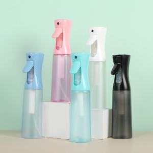 China Frosted Continuous Spray Bottle 200ml 300ml 7oz 10oz Personal Care Packaging Mist Bottle wholesale