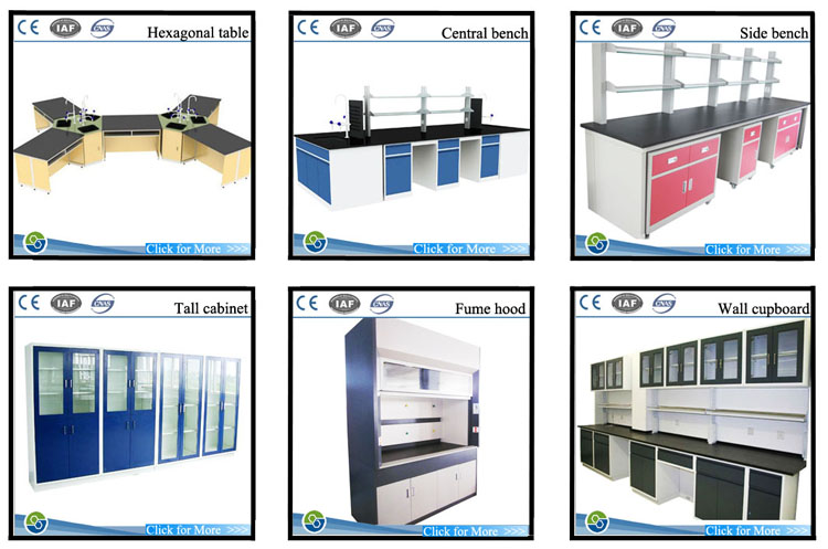 Steel lab furniture dental lab work bench wall bench/dental lab furniture