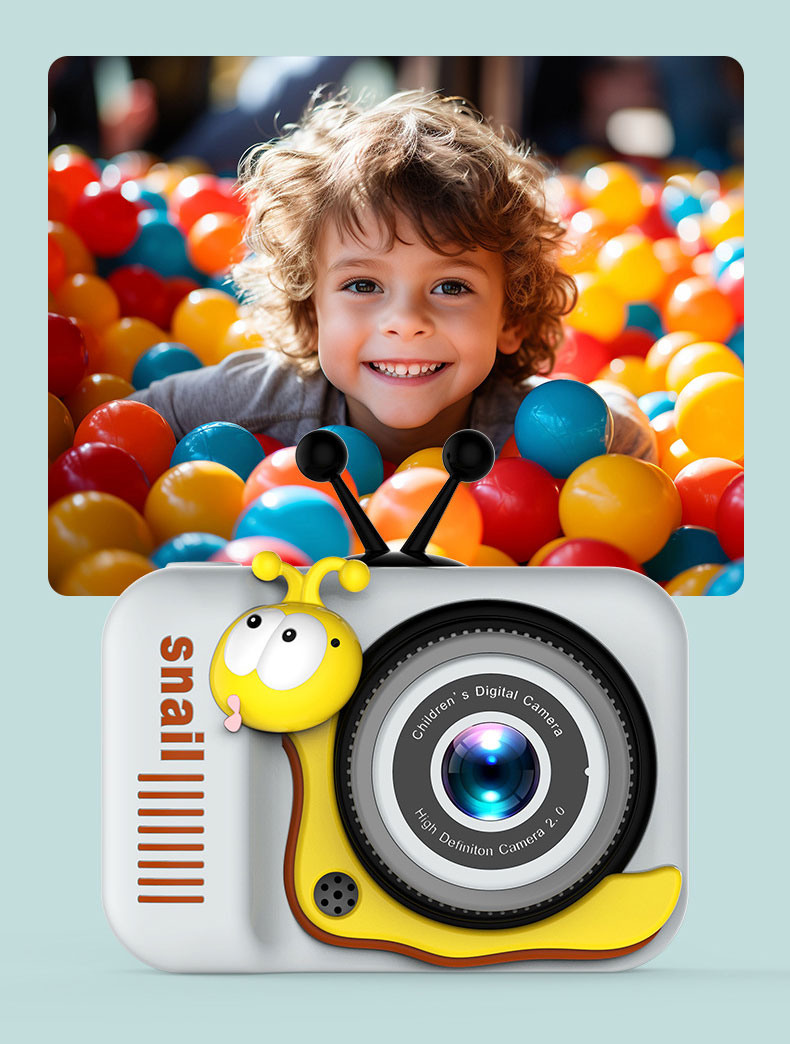 32MP Kids Digital Camera Perfect Birthday Gift for Children Aged 3-9 Unisex Toy Camera