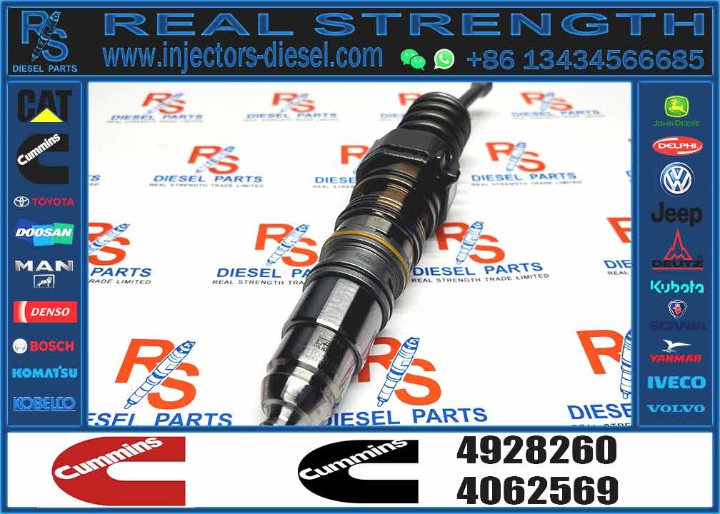 4088725 Genuine Diesel Engine Common Rail QSX15 Fuel Injector 4903455 4928264 4928260 4928260PX 4928260RX