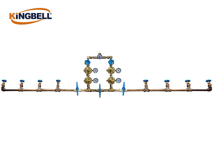 Single Side Medical Gas Manifold / Medical Air Gas Manual Manifold System
