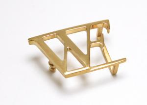 China Simple Design Gold Color Stainless Steel Personalized Belt Buckles Metal Waistband Attachment wholesale