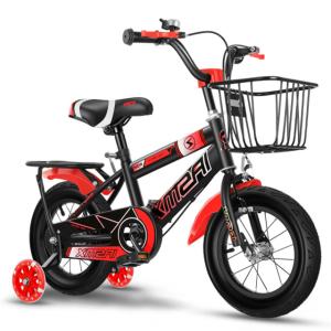 China 12&quot; Bicycle Carbon Steel Frame Thickened Sponge Seat Handlebar Spray Separate Packaging wholesale