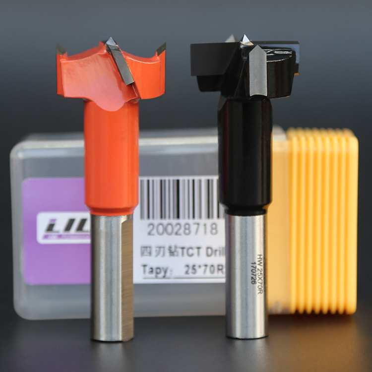 Light Cutting Door Hinge Drill Bit 15mm 57 70 Length Concentricity ＜0.01mm