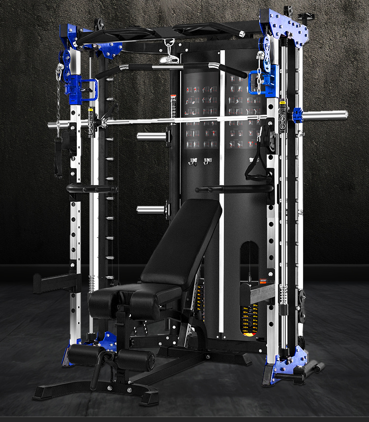 Arm Chest Leg Press Multi Functional Smith Machine Strength Training
