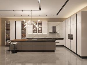 China Sleek , Durable , And Customizable Stainless Steel Kitchen Masterpiece wholesale